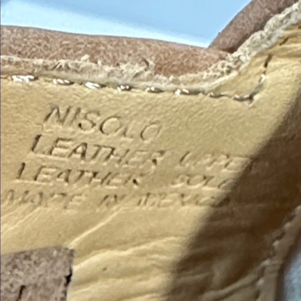 Nisolo Mara Woven Leather Brown Almond Flats Size 7.5 Quiet Luxury Capsule - Picture 12 of 15